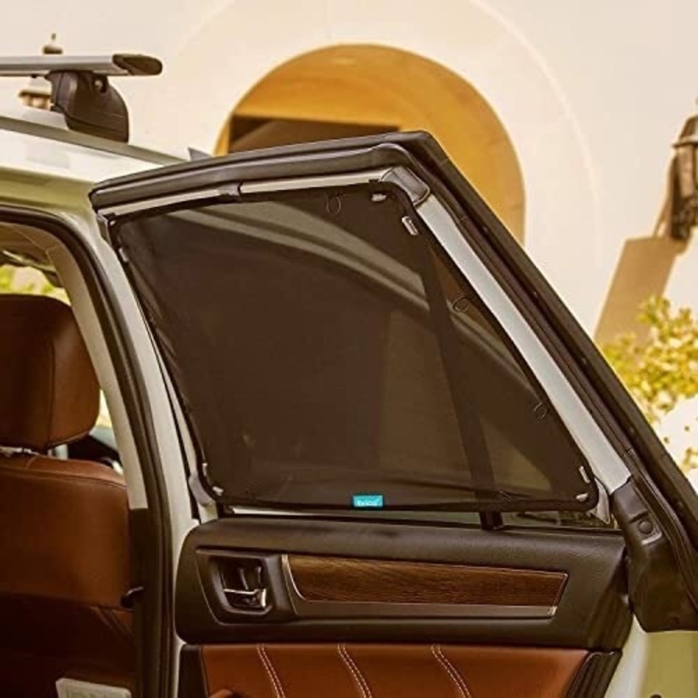 Munchkin Brica Magnetic Stretch to Fit Sun Shade Black 1 Pack 1pk Shade 14"x28" - Picture 5 of 6
